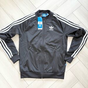 💘 ADIDAS 3 STRIPE LOGO TRACK JACKET XS